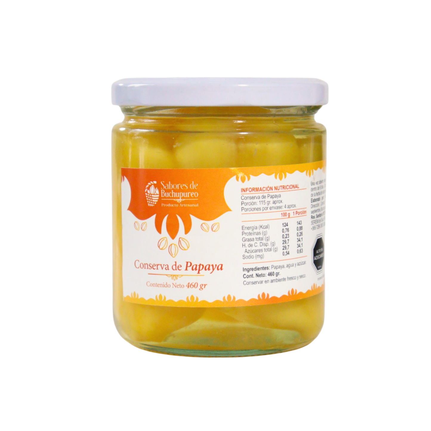 Conserva de Papaya